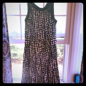 Black and white dress